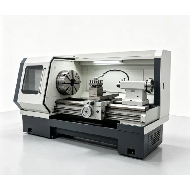 מחרטת CNC עם ארבע מסלולים